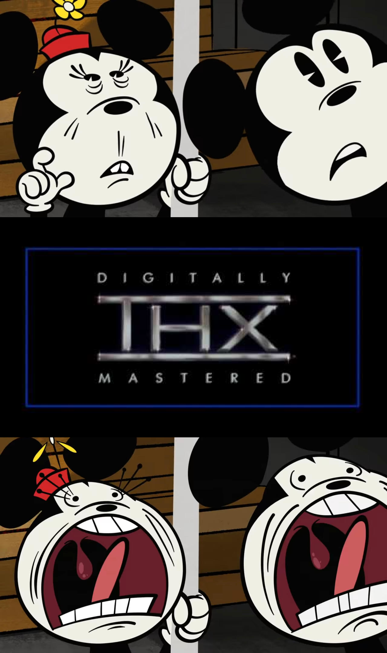 Thx Sc. Read Deviantart Mickey and Minnie Scared of the THX Logo by Disneyponyfan on DeviantArt