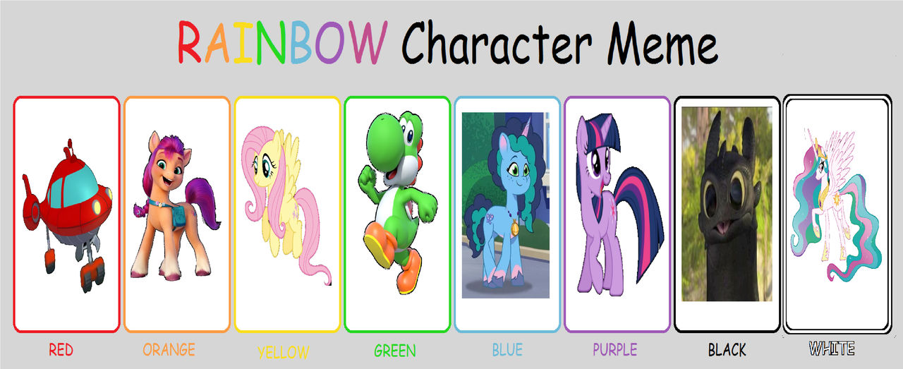 My Color Characters by Disneyponyfan on DeviantArt