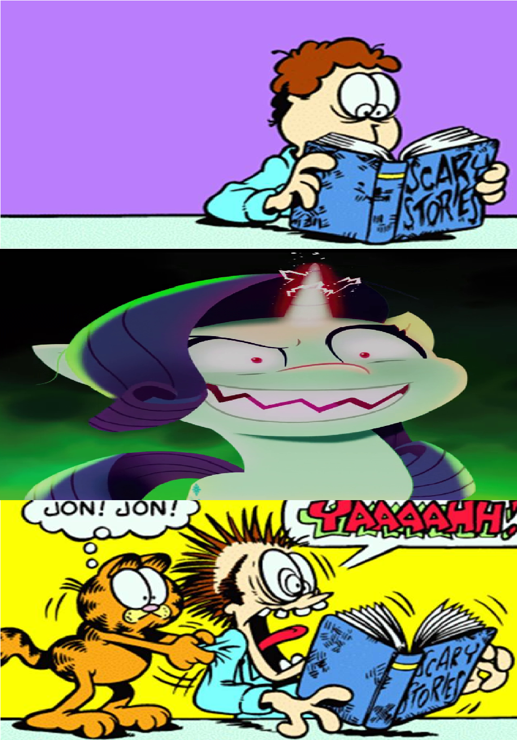 John Reads Scary Story of Rarity by Disneyponyfan on DeviantArt