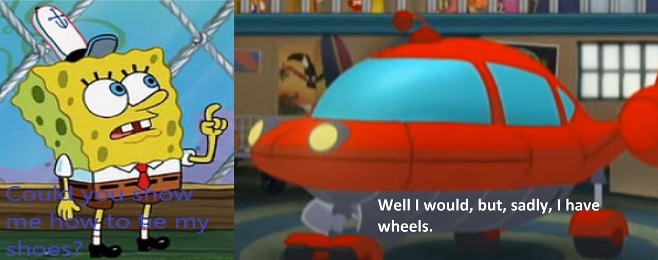 Sponge Raket SpongeBob asks Rocket by Disneyponyfan on DeviantArt