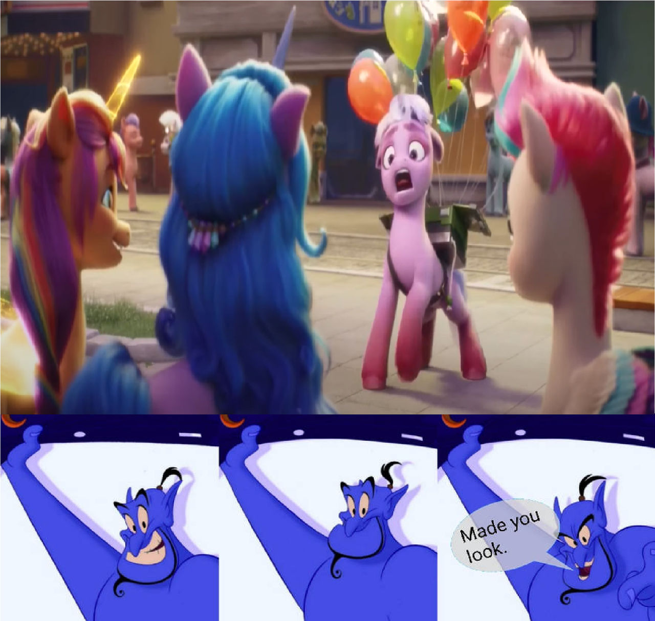 Genie Ending Rocks MLP A New Generation Ending with Genie by Disneyponyfan on DeviantArt