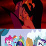 Mane 5 reacts to Jasmine kissing Jafar