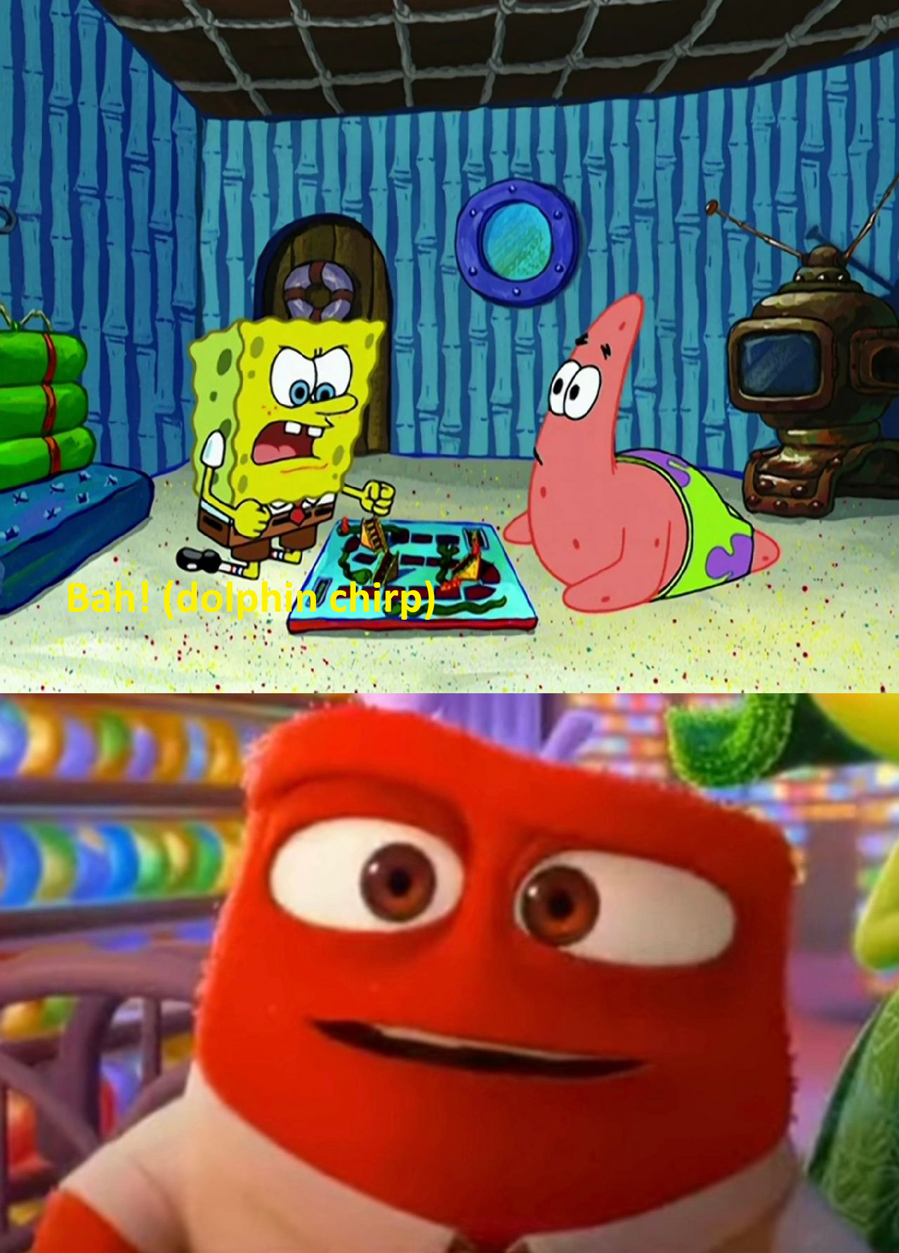 Anger watches SpongeBob snapping by Disneyponyfan on DeviantArt