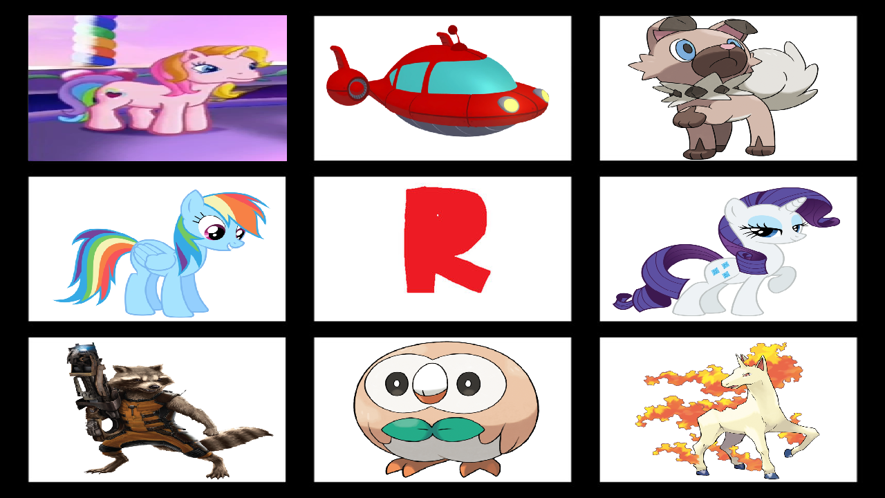 My Favorite Letter R Characters by Disneyponyfan on DeviantArt