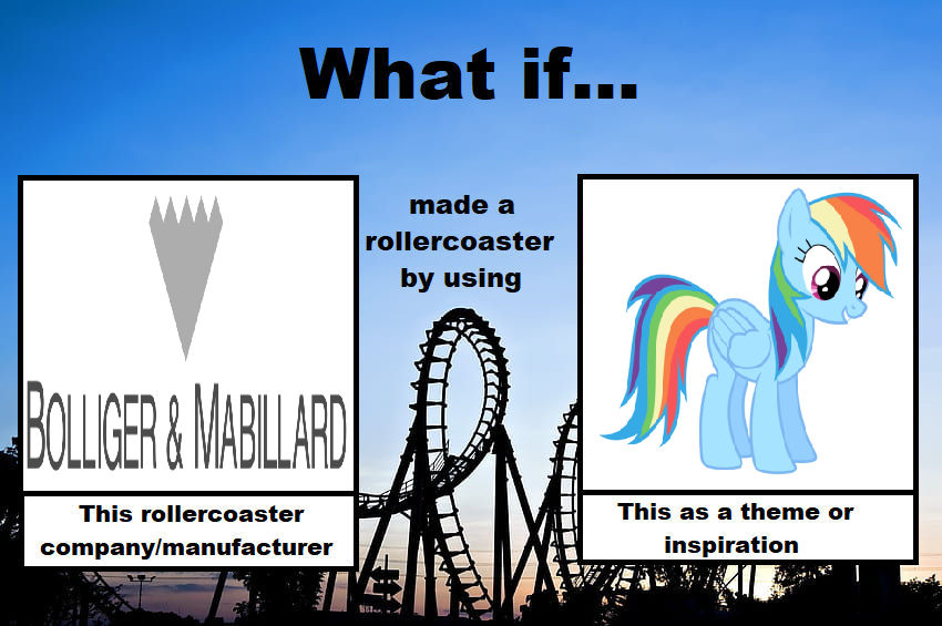 What if B and M Made a RD Theme F Inverted Coaster by Disneyponyfan on ...
