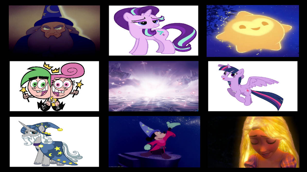Multi Magic Character My Favorite Magic Characters by Disneyponyfan on DeviantArt