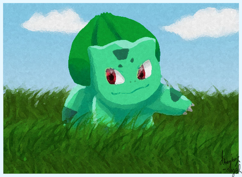 Bulbasaur Written :Bulbasaur: by imaginary-ang3l on DeviantArt