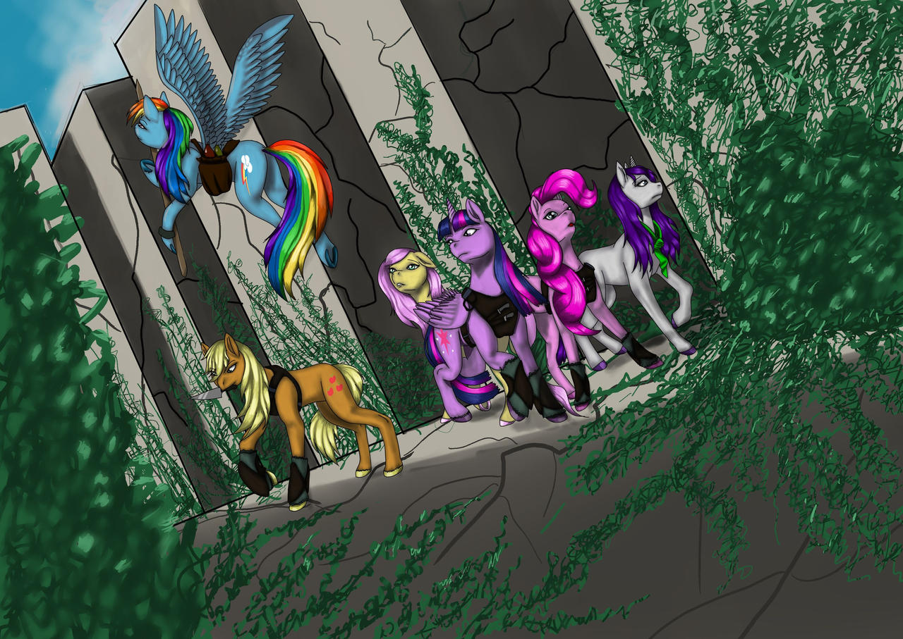 Mlp Crossover Raiden Beyond these walls (MLP and Maze Runner crossover) by SkyTwirl on ...