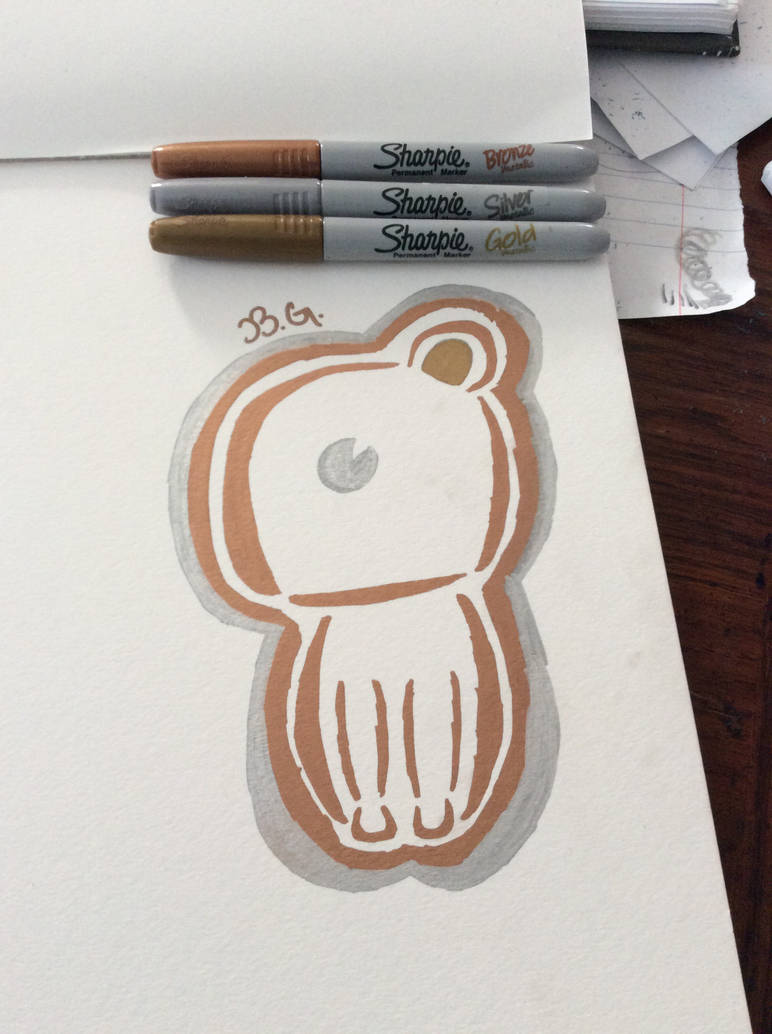 Metallic Sharpie Art by Cadybug3423 on DeviantArt