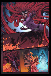 INHUMAN BOOK 1 PAGE 18 COLOR