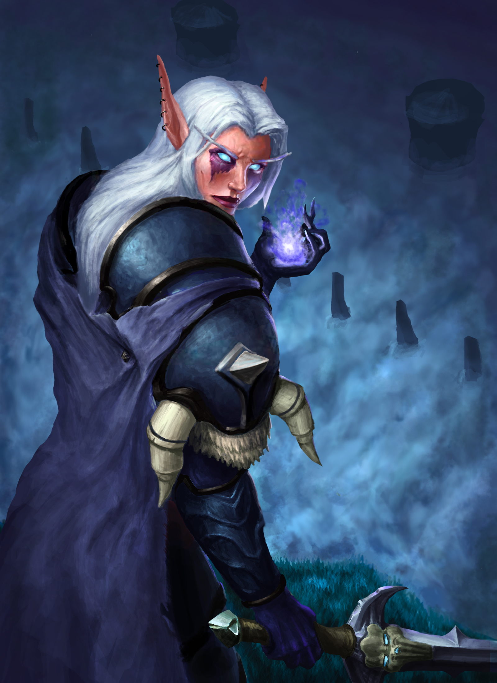 Death Knight Commission by Nighst on DeviantArt