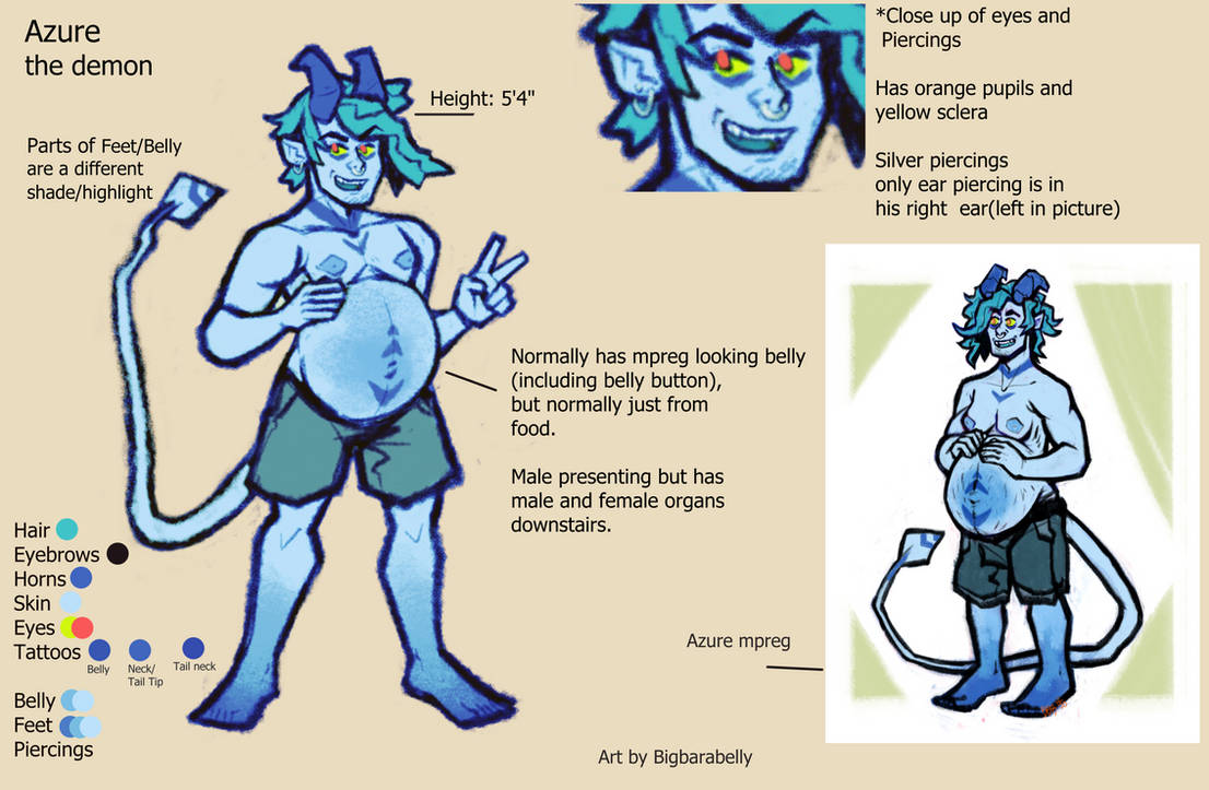 Azure ref art by Sammy888 on DeviantArt