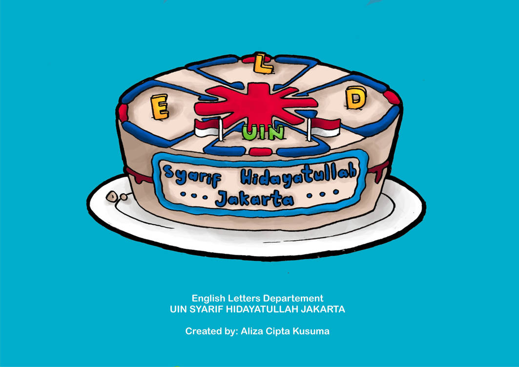 English Literature Cake Of Uin Jakarta By Alizakusuma On Deviantart
