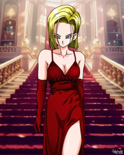 android 18 red dress Dragon Ball Z, Android 18, Saber Wallpapers HD / Desktop and Mobile Backgrounds