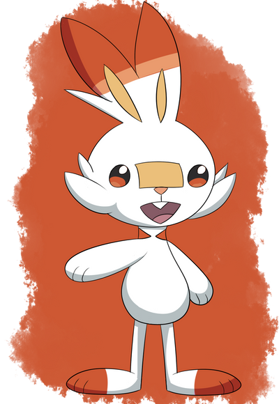 Scorbunny by Sploshie on DeviantArt