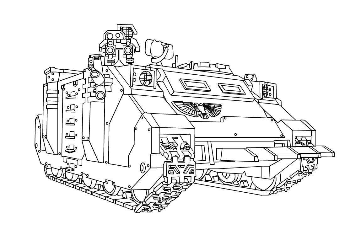 40K Command Razorback by Teh-Harvey on DeviantArt