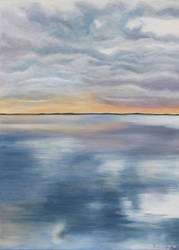 Painting of the IJsselmeer