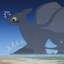 The unaware confused gigantic toothless