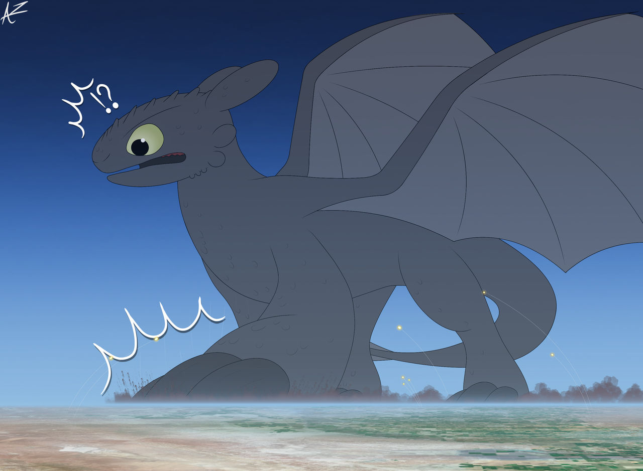 Disturbed Toothless The unaware confused gigantic toothless by Alexgamer79877987 on DeviantArt
