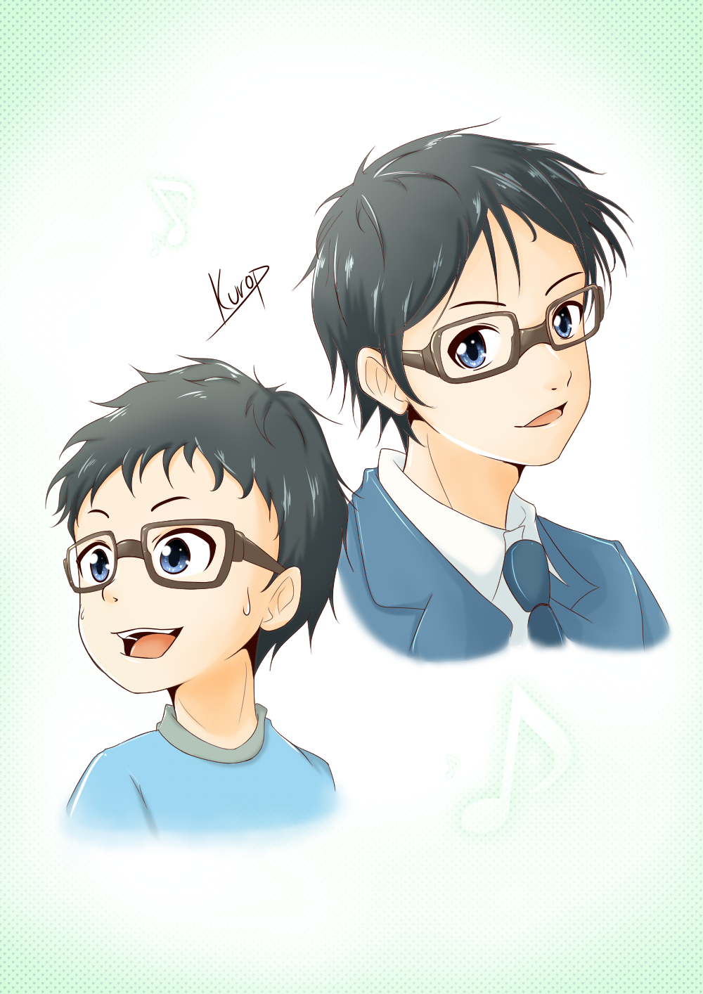 Shigatsu Wa Kimi No Uso by TGNx on DeviantArt