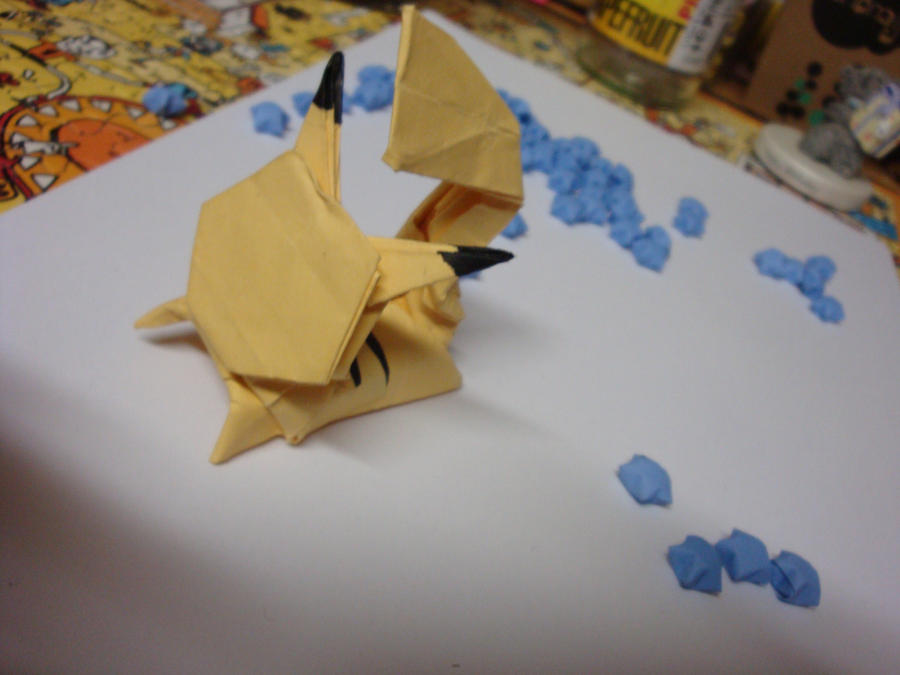 Origami Pikachu