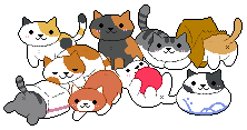 Neko Atsume by panicpuppy