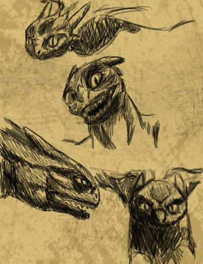 Disturbed Toothless Angry Toothless Study by Angelic09 on DeviantArt