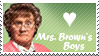 Mrs Brown's Boys Stamp