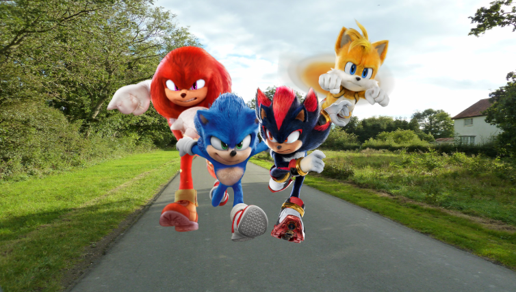 Sonic Tails Knuckles And Shadow Racing by TysonPaiser on DeviantArt