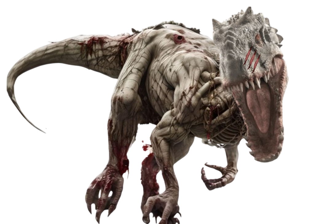 Infested Rex Zombie Indominus Rex by TysonPaiser on DeviantArt