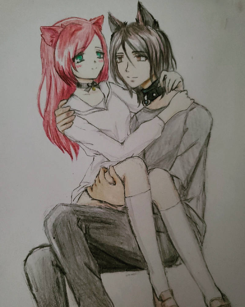 Anime Couple in Love by Shemaah on DeviantArt