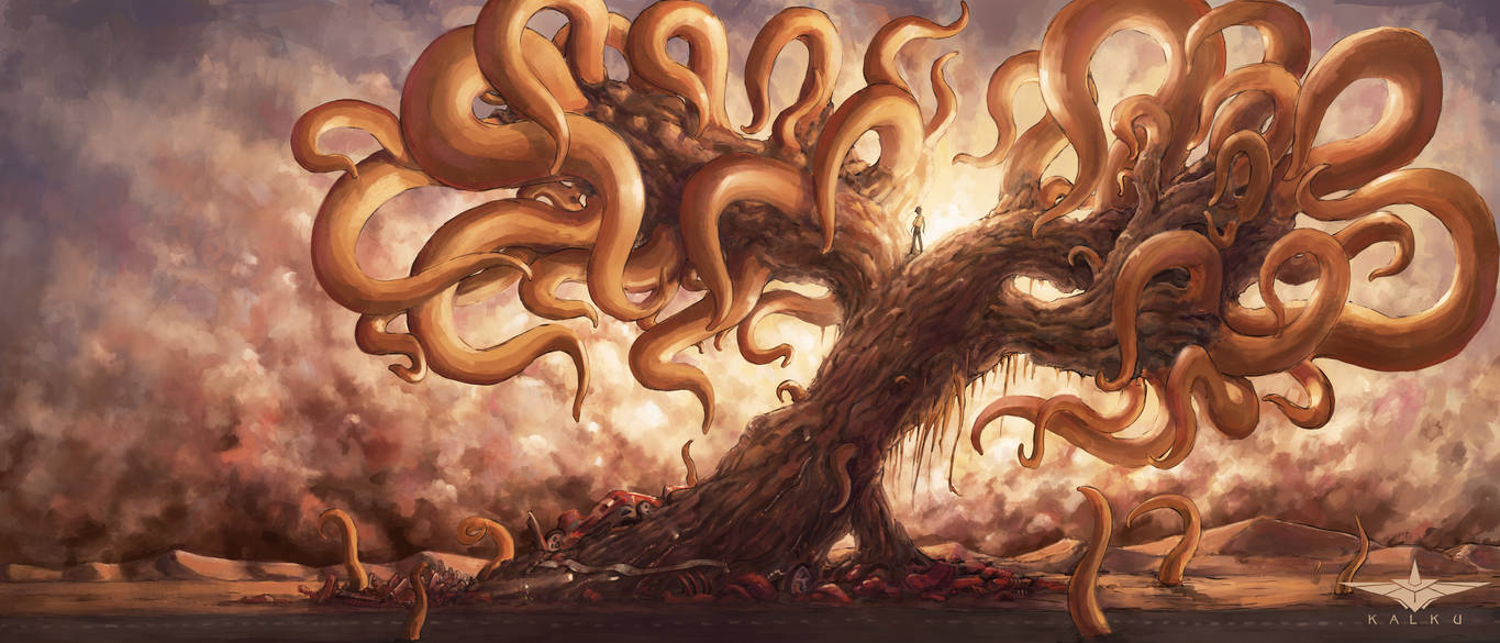 Tree Assassin Moon Raker Incommensurability. Murderer Tree by EL-KALKU on DeviantArt