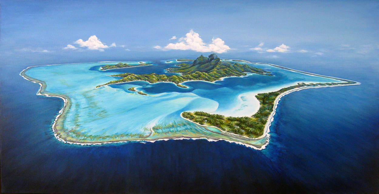 Страна в которой есть остров. Атолл Бора-Бора. Остров Бора-Бора (Bora-Bora). Атолл в тихом океане. Bora Bora French Polynesia Бора Бора.