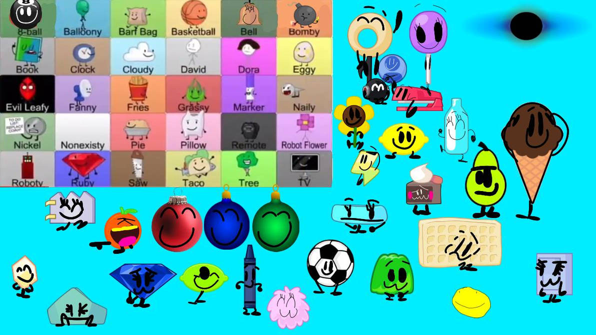 BFDI Recommend Characters by ramonle on DeviantArt
