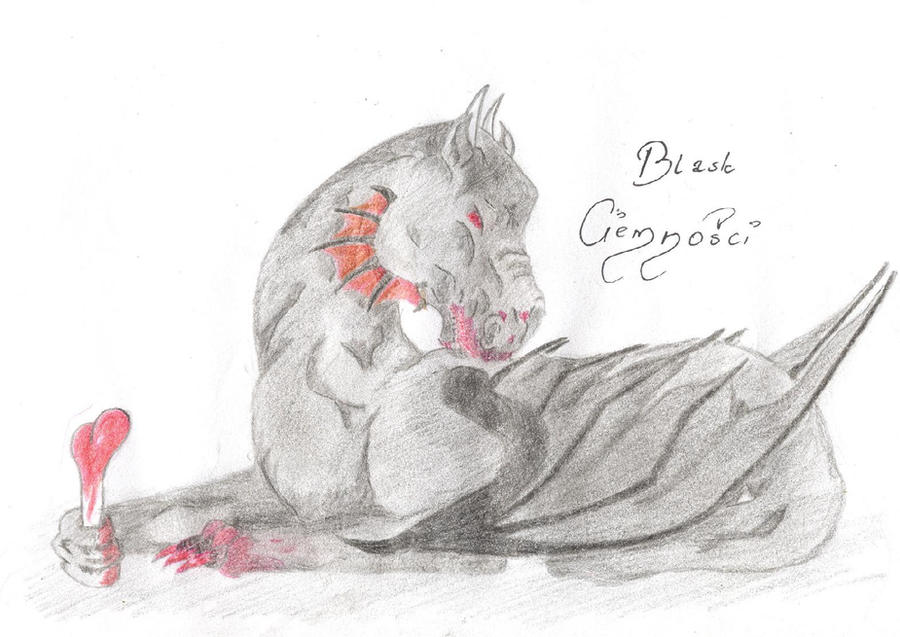 Angst Dragon Very angry dragon by BlaskCiemnosci on DeviantArt