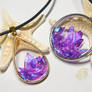 Resin Crystal Pendants