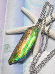 Resin crystal pendant #02 by NagiSpider