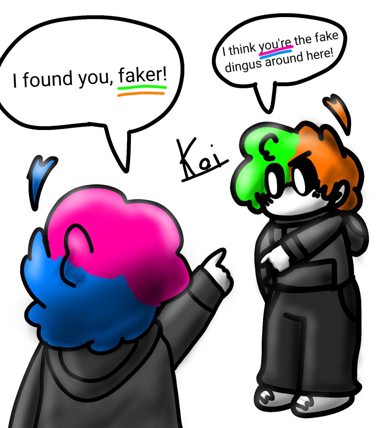 Dingus Def Dominal Ningus vs Nominal dingus by Goofiestahh on DeviantArt