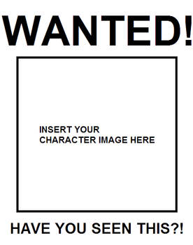 Who is Wanted! Template