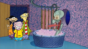 The Eds Drop By Squidward's House