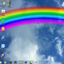 Windows 7 Desktop: Rainbow