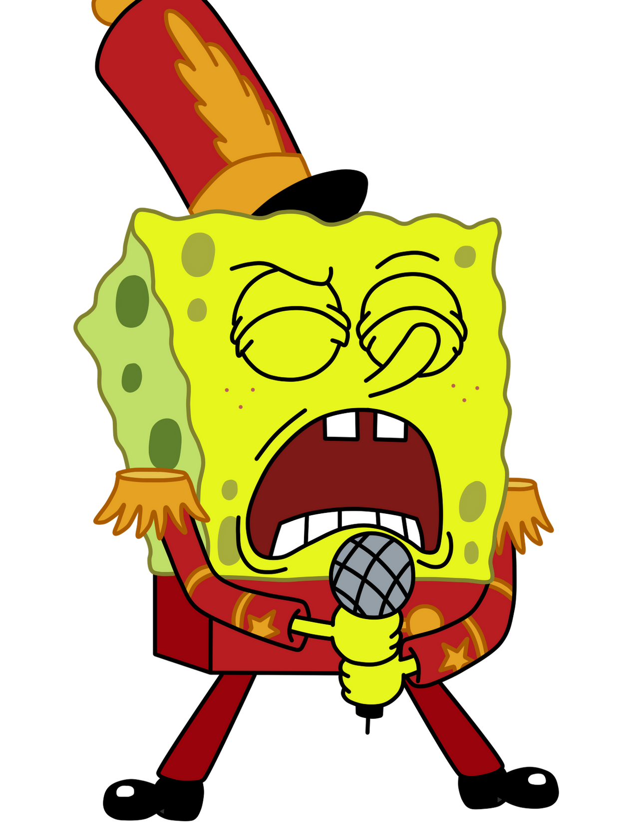 Sponge Singer SpongeBob Singing Sweet Victory by JCP-JohnCarlo on DeviantArt