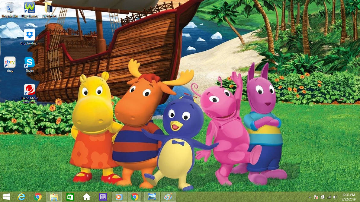 Backyardigans Window Waybackmachine Backyardigans on Waldo's Win8 by JCP-JohnCarlo on DeviantArt