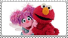 Elmo and Abby stamp