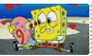 SpongeBob and Gary stamp