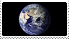 Earth stamp