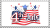 4th of July stamp