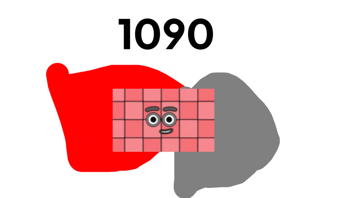 Numberblocks 1090K blocks by JulianErber on DeviantArt
