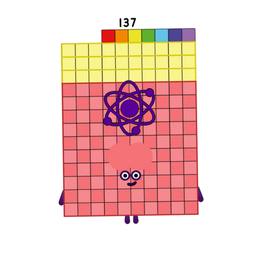 Numberblocks 137 blocks by JulianErber on DeviantArt