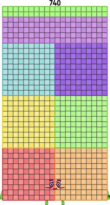 740 Number Sign Numberblocks 740 blocks by JulianErber on DeviantArt